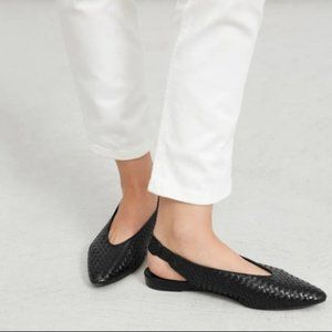 Everlane Woven Slingback Flats